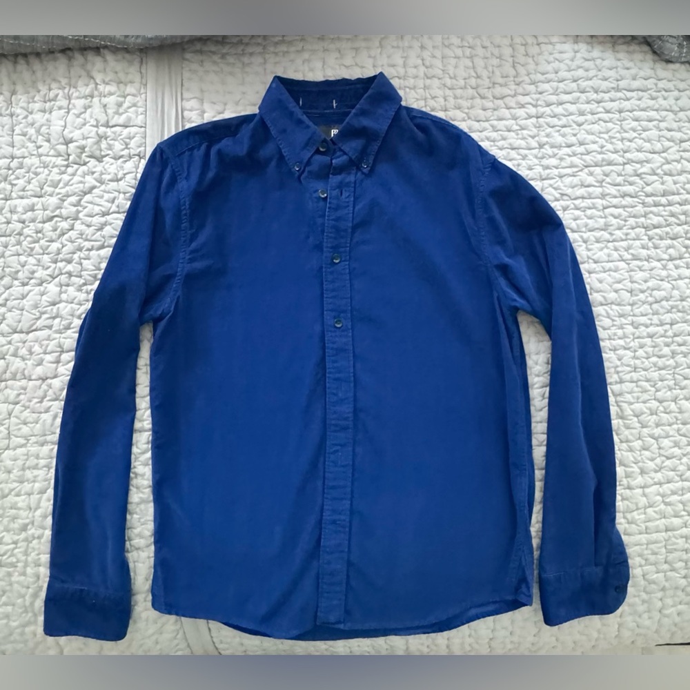 Banana Republic Blue Casual Button Down Shirt